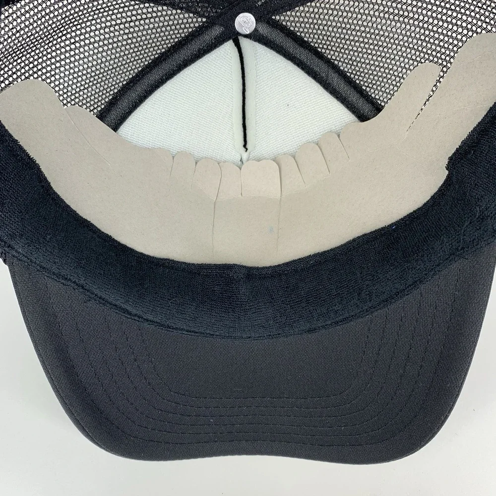 Alumni Have Way More Fun Hat Black Mesh Adjustable Snap Otto Trucker Cap ODOR